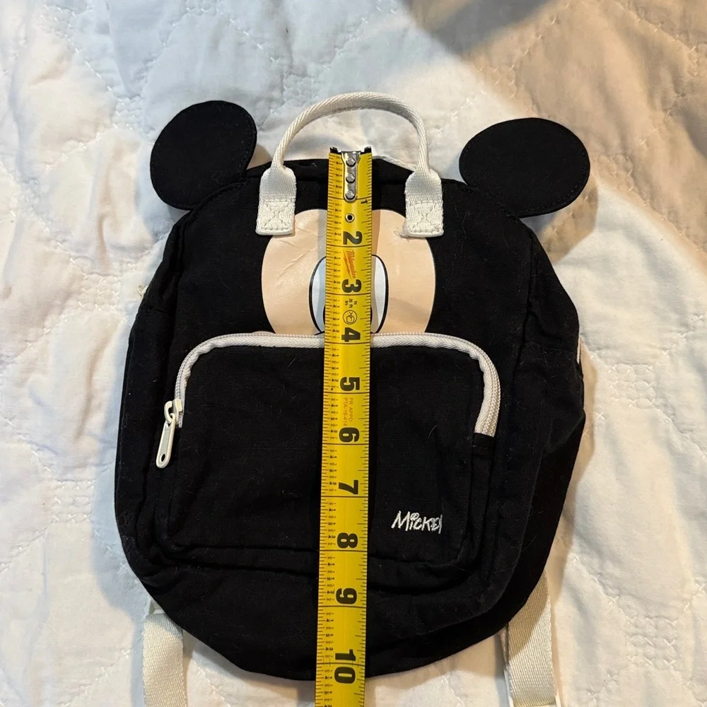 Disney Child’s Mickey Mouse Black Kids Backpack H & M 🖤 🖤